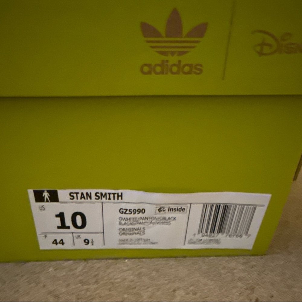 Adidas Stan Smith x Monsters Inc Mike Sulley Men’s Size 10 GZ5990 - Picture 9 of 9